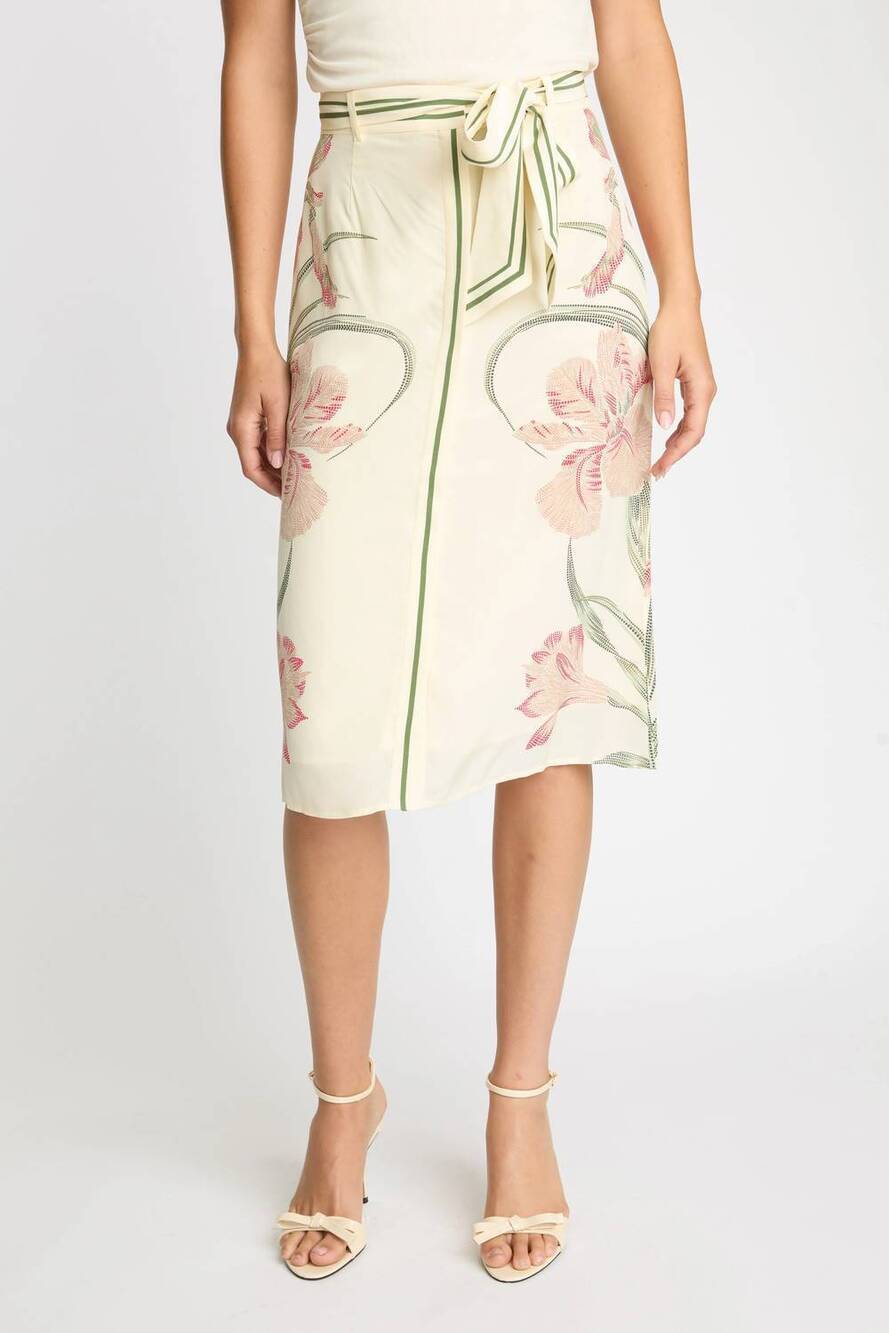 NEW CABALLERO claudette skirt in stippled iris